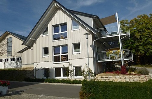Salem Apartment | Golden Delicious, 56qm, Garten, 2 Schlafzimmer, max. 4 Personen