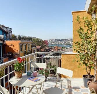 Balat House | Golden Horn Views from The Saffron House in Old Istanbul