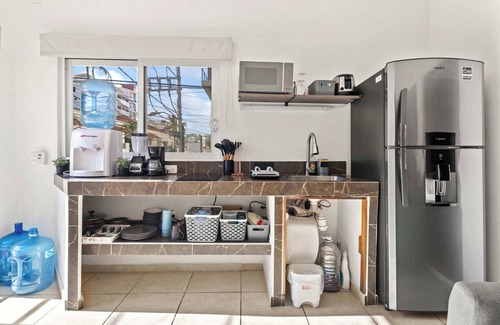 Bucerias Apartment | Golden Zone 1BR - Only 99 Steps to Beach!