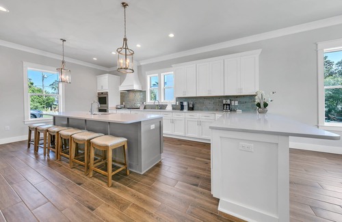 Gulf Pines House | Golf Cart Included! Large Private Pool! Secluded Beach Access!