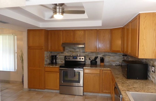 Palm Harbor House | Golf Course home with Heated Pool Close To Beach, Restaurants,Stores,bike trails