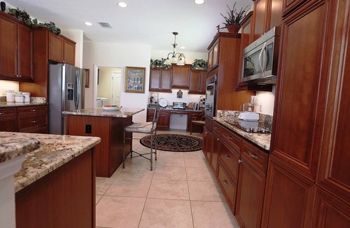 Village of Collier House | Golf Front Home, Solar Heat Pool! FREE golf cart, wifi, awesome view