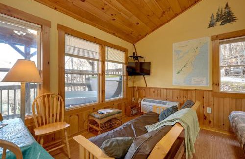 Bryson City House | Gone Hiking Bryson City Cabin with Hot Tub and Grill