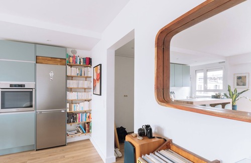 Amerique Apartment | Gorgeous 1BD Apartment for 2—Les Buttes Chaumont