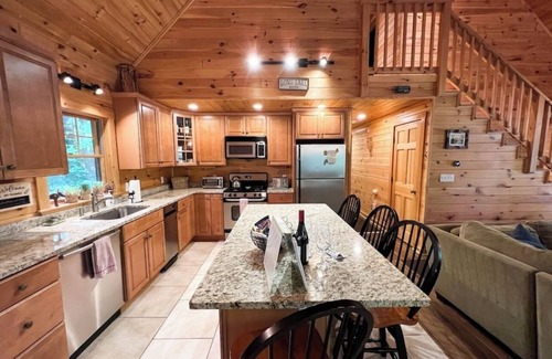 Bridgton House | Gorgeous Bridgton Cabin Only Steps to Long Lake and Direct access to ITS89!