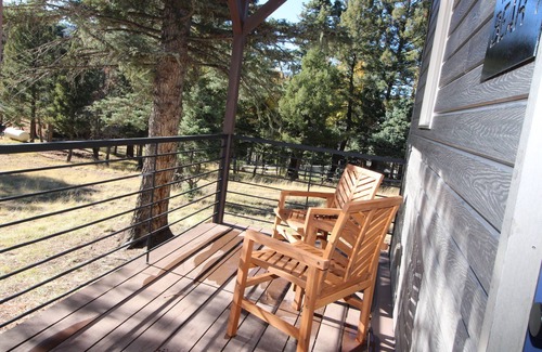 Angel Fire Cabin | Gorgeous cabin in the woods, fire pit, king bed, a/c