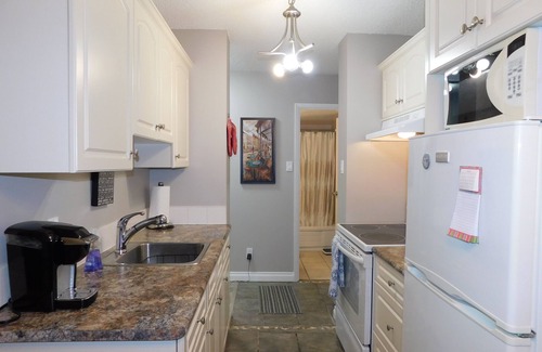 North Central Edmonton Condo | Gorgeous Downtown Sunset Views! Minutes Away From So Much, Yet Nice And Quiet!