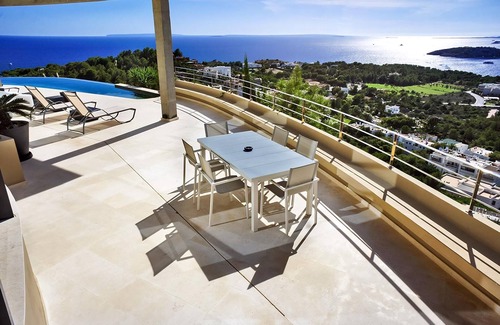 Puig Manya Villa | Gorgeous Ibiza Villa | Casa Piro | 4 Bedrooms | Panoramic Views of Ibiza Town.