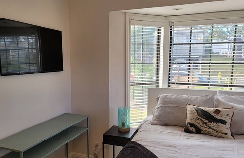 Westchester Apartment | Gorgeous guest suite with private entrance, kitchenette, and private bathroom