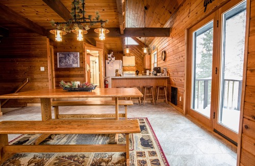 Bessemer House | Gorgeous Home in Wooded Setting with Large Fireplace