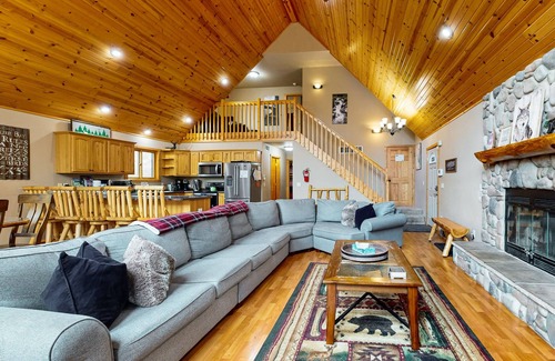 Friendship House | Gorgeous home w/shared dock and lake access - spacious deck and firepit