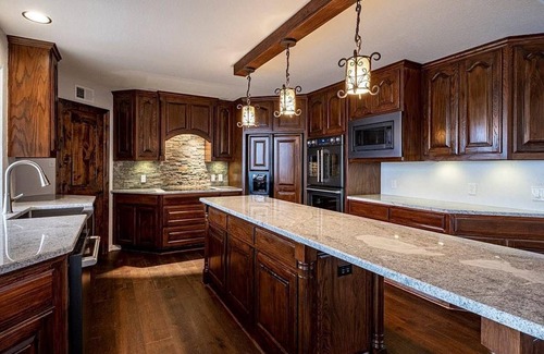 Granbury House | Gorgeous home with a view from every room with swim deck and boat dock