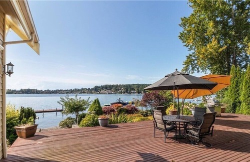 Silver Beach House | Gorgeous Lake Front House with Private Dock