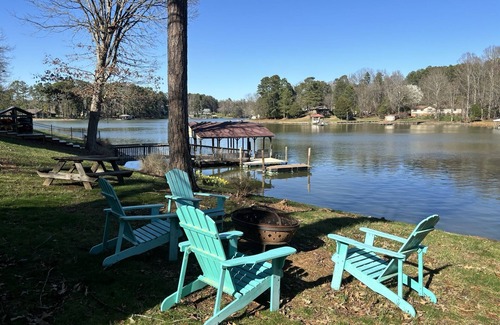 Mayhew House | Gorgeous Lakefront Property with private dock in a "No Wake Zone"