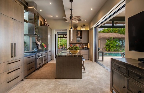 Kaupulehu House | Gorgeous Luxury Estate Home at Hualalai Resort -Ocean and Golf Course Views- Private Pool and Spa
