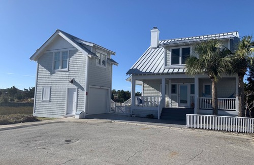 Bald Head Island House | Gorgeous Marsh Views!