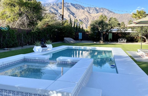 Sunrise Vista Chino House | Gorgeous Remodeled Home w/30-Ft Pool, 8-Person Spa, Free WIFI & Mountain Views