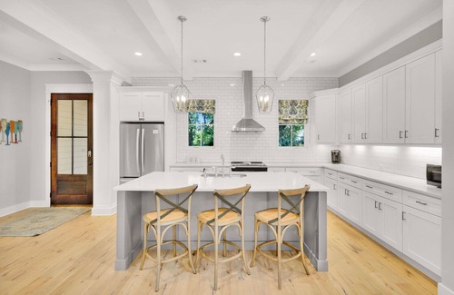 Lawton Woods House | Gorgeous Sea Pines home with a saltwater pool and pet-friendly!