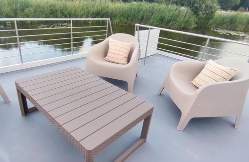 Havelsee Boat Rental | Gorgeous ship in Havelsee OT Kützkow with kitchen