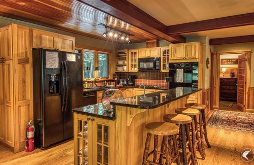 Saranac Lake House | Gorgeous Waterfront Camp on Lake Flower