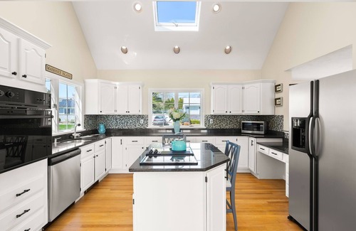Bourne House | Gorgeous waterfront home with private beach just 50 miles from Boston!