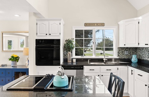 Bourne House | Gorgeous waterfront home with private beach just 50 miles from Boston!