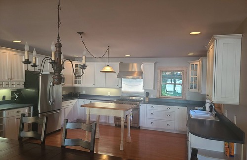 Laconia House | Gorgeous Waterfront with Dock & Mountain Views on Winnisquam - Sleeps 12