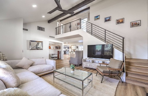 Paradise House | Grand 5BR/4BA Pool Home: Sleeps 14 & Perfect for Families near Strip!