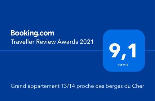 Montlucon Apartment | Grand appartement T3/T4 proche des berges du Cher