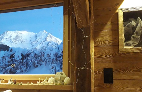 Saint-Gervais-les-Bains Ski Chalet | Grand Chalet Familial Tout Confort. Vue Mont Blanc