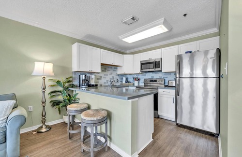 Crystal Beach Condo | Grand Caribbean East 307 gulf view, close to beach