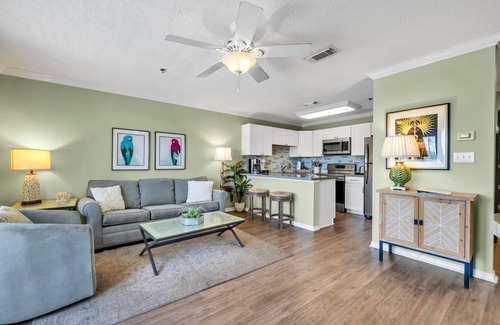 Crystal Beach Condo | Grand Caribbean East 307 gulf view, close to beach