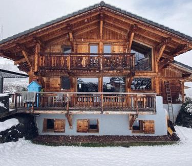 Bourg-Saint-Maurice Ski Chalet | Grand chalet à la montagne