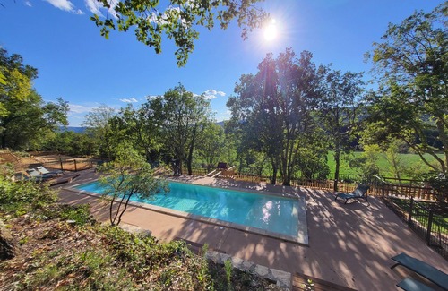 Lagorce House | Grand Domaine Avec Piscine, à 8km des Gorges de l' Ardèche, 23 Personnes