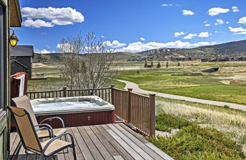 Grand Elk Ranch House | Grand Elk Golf Club On-Site Mtn-View Home with Deck