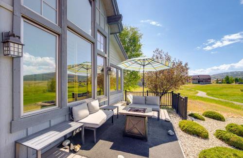 Grand Elk Ranch House | Grand Elk Golf Club On-Site Mtn-View Home with Deck