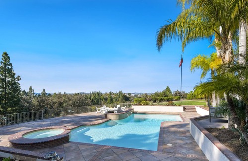 Laguna Hills House | Grand hillside estate with private pool, spa