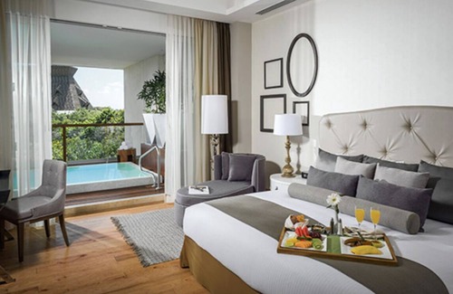 Villa Juarez Hotel | Grand Luxxe 2 bedroom Spa Suite - Riviera Maya