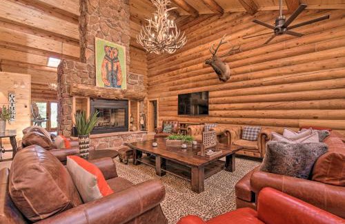 Eagle Nest House | Grand Mountain Retreat in Angel Fire with Game Room!