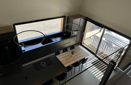 Rochesson House | Grand Perce Neige: modern chalet, private spa, 7p