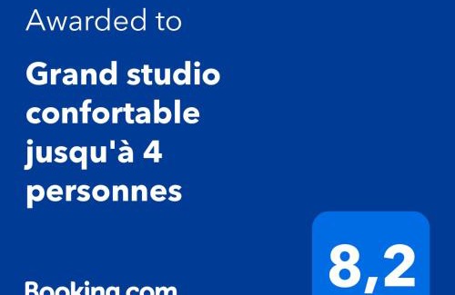 Digne-les-Bains Apartment | Grand studio confortable jusqu'à 4 personnes