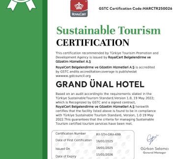 Fatih Hotel | Grand Unal Hotel