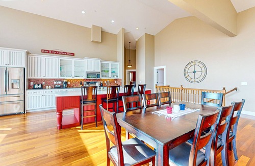 Coeur d'Alene House | Grand waterfront home w/decks offering lake views plus boat slip & nearby dock