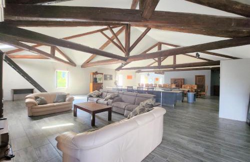 Lespignan House | Grande maison familiale avec piscine couverte