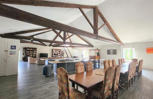 Lespignan House | Grande maison familiale avec piscine couverte