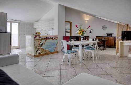 Furore Apartment | Grandmother's Attic with coastal views