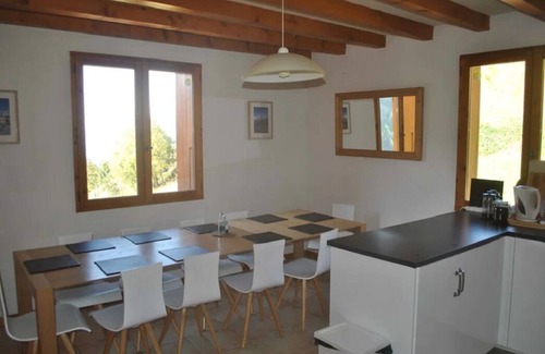 Valmeinier Apartment | Grange Bernard 1 - Large apartment in chalet with spectacular mountain views.