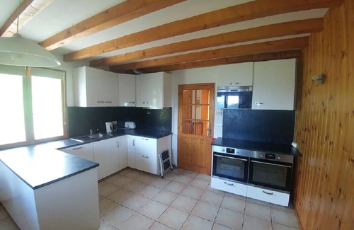 Valmeinier Apartment | Grange Bernard 1 - Large apartment in chalet with spectacular mountain views.