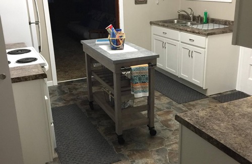 Wellston Cabin | Great Getaway! Large Rec Room, Updated Kitchen, 3 bedrooms!