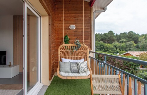 Sanguinet Apartment | Great lakes apartment, city center between lake and forest.